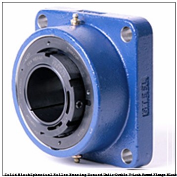 timken QVVFX26V408S Solid Block/Spherical Roller Bearing Housed Units-Double V-Lock Round Flange Block