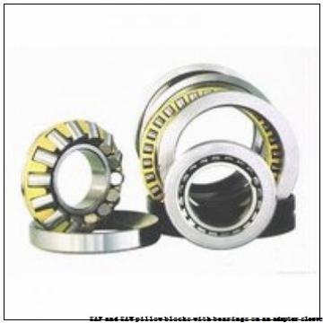 skf SAF 1516 x 2.3/4 T SAF and SAW pillow blocks with bearings on an adapter sleeve