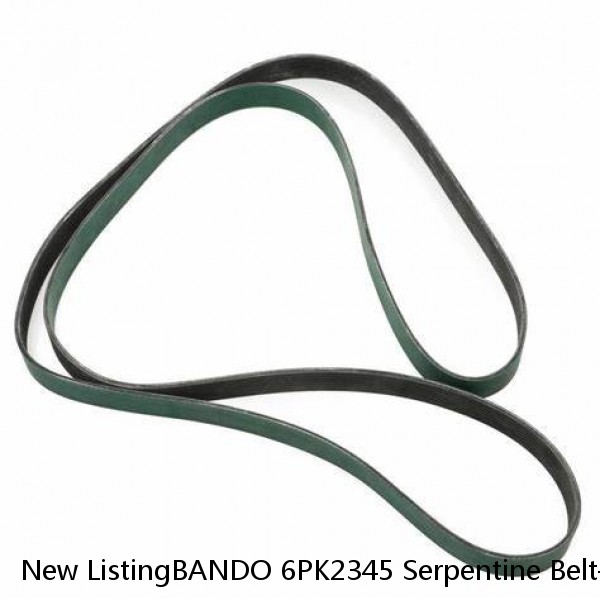 New ListingBANDO 6PK2345 Serpentine Belt-Rib Ace Precision Engineered V-Ribbed Belt