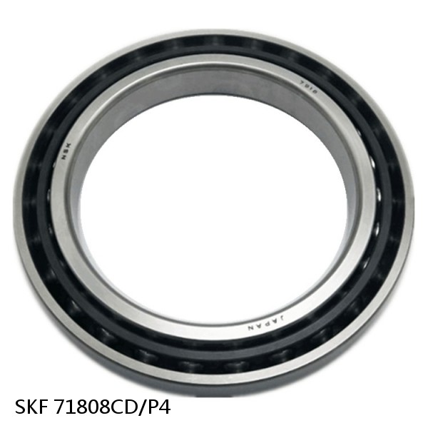 71808CD/P4 SKF Super Precision,Super Precision Bearings,Super Precision Angular Contact,71800 Series,15 Degree Contact Angle