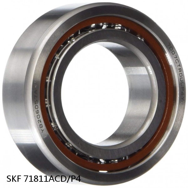 71811ACD/P4 SKF Super Precision,Super Precision Bearings,Super Precision Angular Contact,71800 Series,25 Degree Contact Angle