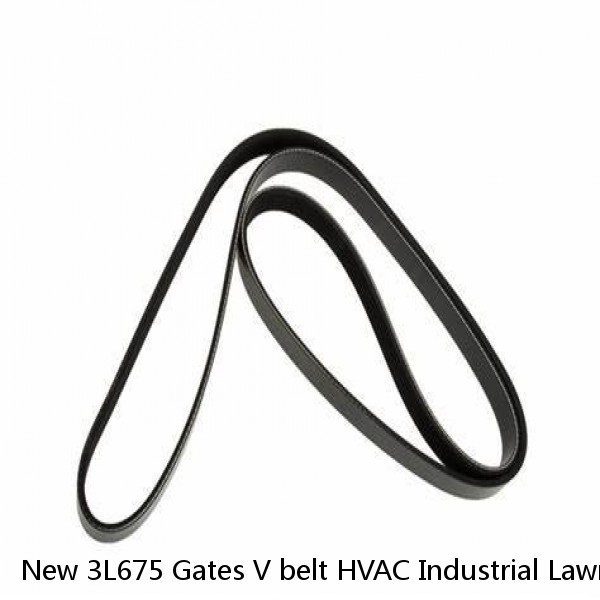New 3L675 Gates V belt HVAC Industrial Lawn Mower 3/8" x 67.5" OD    3L 675