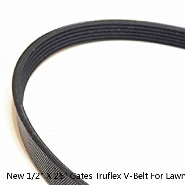 New 1/2" X 26" Gates Truflex V-Belt For Lawn Mowers/Other Applications